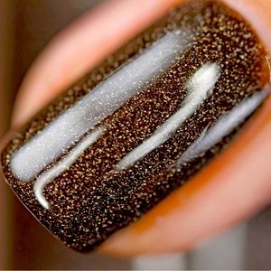 Stella Chrome Nail Polish in Hot Cocoa 🍫